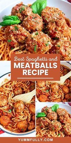 the best spaghetti and meatballs recipe