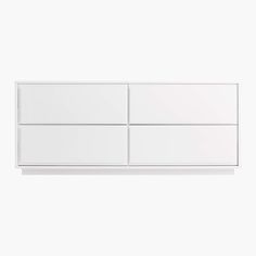 a white wall mounted cabinet with four drawers