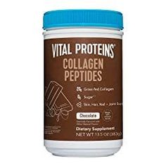 Health Benefits Of Collagen, Vital Proteins Collagen Peptides, Collagen Protein Powder, Protein Chocolate, Healthy Quotes, Collagen Benefits, Vital Proteins, Collagen Supplements, Collagen Protein