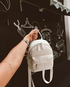 Girly Backpacks, Aesthetic Backpack, Mini Backpack Purse, Aesthetic Bags, Casual College Outfits, Stylish Backpacks, Luxury Purses, Leather Bags Handmade, Cool Street Fashion