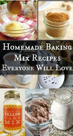 homemade baking mix recipes for everyone will love