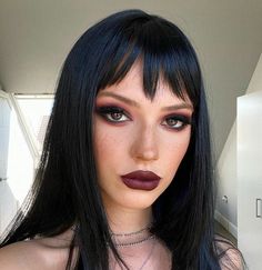 Vampire Makeup, Brown Skin Makeup, Goth Girl, Gothic Makeup, Goth Makeup, Dark Makeup, Grunge Makeup, Glam Makeup