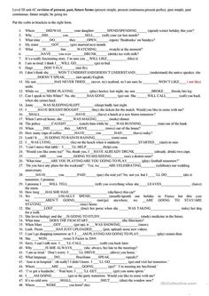 the worksheet is filled with words and numbers to help students understand what they are doing