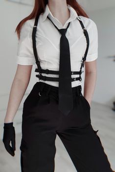 Tomboy Fashion, Edgy Outfits, Character Outfits, Gay Pride, Suspenders, Classy Outfits