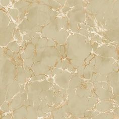 a beige marble wallpaper with gold veining on the top and bottom, as well as an abstract design