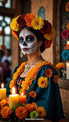 Sugar Skill Costume, Mexico Halloween Costumes, Day Of The Dead Inspired Outfits, Idea For Halloween Costumes, Catrina Costume Ideas, Easy Day Of The Dead Outfit, Sugar Skull Costume Ideas, Intricate Halloween Costumes, Catrinas Costume