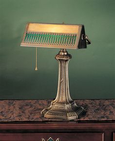 Meyda Tiffany - 31300 - One Light Banker`s Lamp - Gothic - Mahogany Bronze Real Apartment, Gothic Desk, Bankers Desk, Bankers Desk Lamp, Antique Table Lamps, Tiffany Lighting, Bankers Lamp, Tiffany Lamp, Lamp Ideas