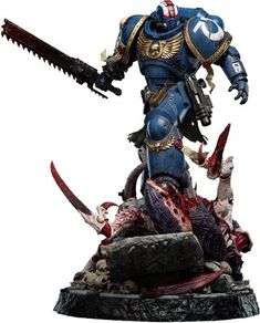 WETA Workshop - Warhammer 40K - Lieutenant Titus - Battleline Edition Polystone #ad Lilo And Stitch Merchandise, Grim Dark, My Hero Academia Merchandise, One Piece Merchandise, Hello Kitty Merchandise, Power Armour, Superman T Shirt, Battle Scars, Gaming Merchandise