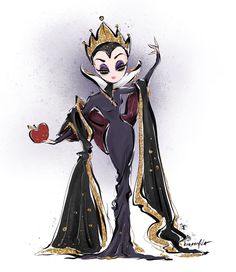 the evil queen from disney's sleeping beauty