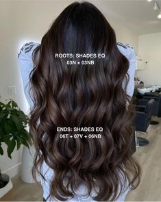 Espresso Hair Color, Redken Hair Color, Black Hair Balayage, Dark Brunette Hair, Brown Hair Inspo, Hair Color Formulas, Chocolate Brown Hair, Fall Hair Color For Brunettes, Brunette Balayage Hair