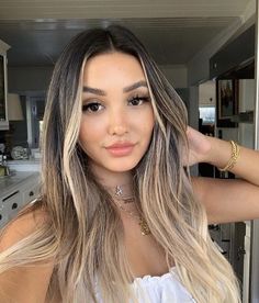 Alana Gomez, Highlights Brown Hair Balayage, Black Hair Balayage, Brown Hair Inspo, Balayage Hair Dark