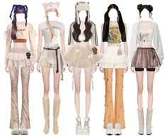 K Pop Outfits Stage, Pop Star Outfit, K Pop Outfits, Moon Outfit, Star Outfit, Shoes Png, Outfit Kpop, Cat Eared Beanie, Pop Outfits