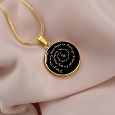 This Hooponopono Necklace Is the Perfect Gift Whether for Yourself or a Loved One.  Explore all our Inspirational jewelry here: https://www.etsy.com/in-en/shop/SymbolicPresent?ref=seller-platform-mcnav§ion_id=31033166 ➜ Our jewelry is made of high-quality surgical steel with a shatterproof liquid glass coating and an 18k gold finish option. ➜ Engrave onto the back of the Hooponopono pendant your loved one's name, your wedding date, an anniversary, or anything else you want to remember and keep y Inspirational Nickel-free Pendant Necklace, Spiritual Stainless Steel Necklaces For Anniversary, Personalized Spiritual Necklaces For Keepsake, Spiritual Stainless Steel Necklace For Anniversary, Meaningful Round Pendant Jewelry As Gift, Inspirational Round Pendant Charm Necklace As Gift, Inspirational Pendant Charm Necklace As Gift, Inspirational Round Pendant Charm Necklace Gift, Inspirational Pendant Charm Necklace For Gift