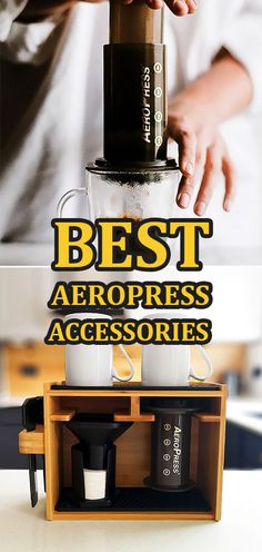 the best aeropress accessories for espresso machines and coffee makers are on display