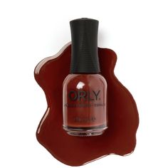 Penny Leather Max Nail Polish - ORLY Fast Drying Nail Polish, Creme Color, Hot Lips, Small Bottles, Pink Quartz, Nail Lacquer, Beauty Cosmetics, Lip Makeup, Makeup Tips