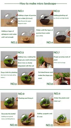 the instructions for how to make a salad in a bowl with greens and other ingredients