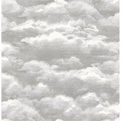 2716-23803 Solstice Opal Cloud Wallpaper Wallpaper Boulevard, Brewster Wallpaper, A Street Prints, Drops Patterns, Temporary Wallpaper, Cloud Wallpaper, Clouds Pattern, Contemporary Wallpaper, Wood Wallpaper