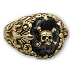 This Ed Hardy men's skull ring represents a fusion of multiple captivating elements, transcending mere jewelry to become a symbol of personal expression and iconic style. Skull jewelry has evolved beyond mere ornamentation, attaining iconic status as a potent emblem of strength, rebellion, and individuality. When adorned with skull jewelry, you're not just accessorizing; you're making a bold statement, asserting your unique identity and fearless spirit to the world. The striking design of this r Black Metal Skull Ring Symbolic Style, Symbolic Black Metal Skull Ring, Black Skull Print Ring, Vintage Black Skull Jewelry, Black Skull Jewelry For Formal Occasions, Formal Black Skull Jewelry, Classic Engraved Skull Jewelry, Collectible Symbolic Black Skull Ring, Gold Skull Jewelry Collectible