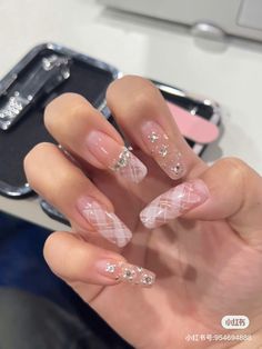 Neon Acrylics, Gems Nails, Douyin Nails, Bubble Nails, Broken Nails, Korean Nails, Gel Nails Diy, Pretty Gel Nails, Really Cute Nails