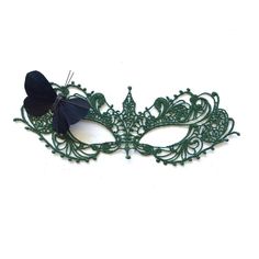 Women's Green Mask, Black Butterfly Masquerade Ball Masks, Green Lace Mask, Green Fairy Masks Please confirm below as a check out note when placing your order! 1-Double check your mailing address at check out. 2-When do you need it by ? 3-Leave your contact # for quick communication. 4-Custom Color Mask: If you selected custom option pls clarify what mask color. Thank you for supporting small businesses and hope our products bring you and loved ones some joy and humor in these trying times. S H Fantasy Handmade Mask For Masquerade, Green Eye Mask For Masquerade, Handmade Halloween Masks As Gifts, Handmade Fantasy Masquerade Mask, Handmade Fantasy Style Masquerade Mask, Handmade Fantasy Masquerade Mask For Carnival, Handmade Fantasy Masks For Carnival, Handmade Adjustable Masks For Masquerade, Handmade Masks For Carnival Gift