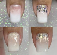 Nail Art Paillette, Girls Nail Designs, Nail Academy, Art Deco Nails, Hello Nails, Sassy Nails, Gel Nail Art Designs, Gel Nails Diy, Glam Nails