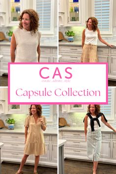 The foundation for a timeless wardrobe has arrived at CAS Timeless Wardrobe, Summer Capsule, Getting Dressed, The Foundation, Get Dressed, Women's Clothing, Foundation, Jewelry Accessories