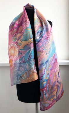 Silk scarf Leaves. Natural motiv silk scarf. Hand painted silk - Etsy Brasil Bohemian Multicolor Hand-painted Silk Scarf, Multicolor Hand Painted Silk Scarves, Bohemian Multicolor Hand Painted Silk Scarf, Hand Painted Multicolor Scarves, Bohemian Hand-dyed Multicolor Silk Scarf, Bohemian Hand Painted Silk Scarves, Artistic Hand-painted Multicolor Silk Scarf, Artful Hand-painted Multicolor Silk Scarf, Artful Hand Painted Multicolor Silk Scarf