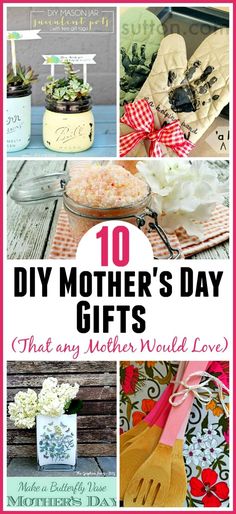 mother's day gift ideas that are easy to make and great for the whole family