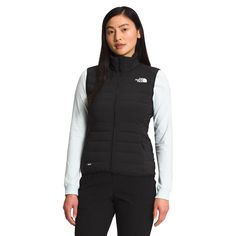 The North Face Belleview Stretch Down Vest Women's Kayaks For Sale, Down Vest, Plaid Flannel Shirt, North Face Women, Range Of Motion, Womens Vest, World Of Fashion, Tank Top Shirt, Vest Jacket