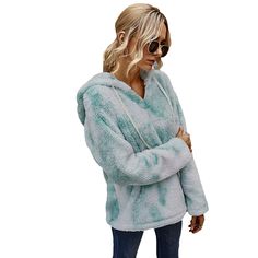 Light Green Tie Dye Fuzzy Drawstring Hoodie Green Hooded Hoodie With Drawstring, Cozy Winter Hoodie With Drawstring, Cozy Hoodie With Drawstring, Cozy Hooded Hoodie With Drawstring, Trendy Winter Hoodie With Drawstring, Green Tie Dye, Green Tie, Drawstring Hoodie, Light Green