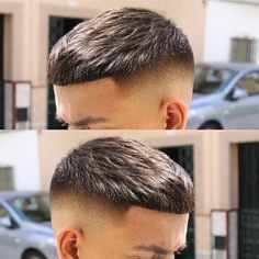 Types Of Hairlines, Hair Types Men, Short Fade Haircut, Crop Haircut, Taper Fade Haircut, Crop Hair