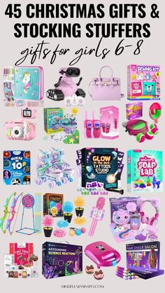 christmas gifts and stocking stuff for girls - $ 6 95 each, including toys