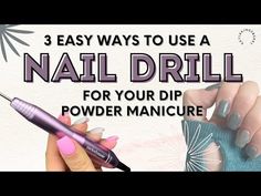 How To Do Dips, Best Nail Drill, Dip Manicure, Dip Nail, Powder Manicure, Nail Techniques, Dip Nails