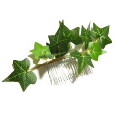 "English Ivy, Eucalyptus, Vine Cosplay fairy combs - green, thin and delicate, this comb shape can be manipulated to fit your head/hairstyle. Made of artificial, polyester greenery, all Hippie Boho and simple, elegant vibes! Very lightweight and comfortable in the head, wedding fascinator, the comb is a simply beautiful piece suitable for Nordic wedding dress, for ivy costume, brides, flower girls, bridesmaids. This rustic comb is also perfect for an outdoor picnic to have nice photo shoots. Mad Nordic Wedding Dress, Cosplay Fairy, Nordic Wedding, Elegant Vibes, Ivy Costume, Poison Ivy Costumes, Hedera Helix, Hair Vine Bridal, Leaves Fabric