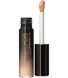 What It Is:A weightless&#x2C; radiant concealer provides 24-hour medium buildable coverage&#x2C; +90% immediate hydration*&#x2C; and diminishes the look of dark circles over time by 18%**.What It Does:Dot&#x2C; swipe&#x2C; and glow to conceal and reveal a fresh&#x2C; luminous&#x2C; lifted look. A weightless&#x2C; radiant concealer provides 24-hour medium buildable coverage&#x2C; immediate hydration&&#0 Mac Studio Radiance, Mac Concealer, Mac Studio, Mac Makeup, Travel Makeup, Dillard's, Dark Circles, Concealer, Circles