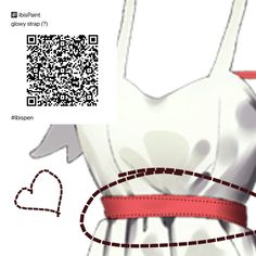 an image of a woman's bra with qr code