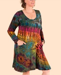 blank Radiate Love, Hippie Maxi Dress, Flower Leggings, Tie Dye Colors, Cozy Fabric, Let Your Light Shine, Tie Dye Long Sleeve