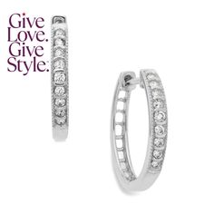 in stock Classic Diamond White Huggie Earrings With Pave Setting, Classic Diamond Huggie Earrings, Classic Hoop Earrings With Single Cut Diamonds, Classic Round Huggie Earrings With Diamond Accents, Classic Hoop Huggie Earrings With Pave Setting, Classic Pave Setting Huggie Earrings For Anniversary, Classic Silver Channel Set Huggie Earrings, Classic Round Cut Hoop Earrings With Single Cut Diamonds, Classic Huggie Earrings With Round Cut Pave Setting