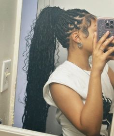 Cornrow Updo Hairstyles, Bohemian Locs, 2023 Love, Faux Locs Hairstyles, Cute Braided Hairstyles, Braids Hairstyles Pictures, Cute Box Braids Hairstyles, Braided Hairstyles For Teens