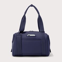 The perfect antidote to the office-to-gym dilemma, our medium Landon Carryall duffle bag provides ample room for a pair of shoes and full change of clothes for the best all-in-one gym bag. The padded laptop sleeve keeps you from needing a secondary bag, while the shoe duster, air mesh pouch and protective water bottle pocket ensure your belongings wont jostle or spill while in transit. Like the small and large Landon, the medium offers two sizes in one by transforming with a simple snap. A detac Mesh Pouch, Dagne Dover, Carry All Bag, Laptop Sleeve, Laptop Sleeves, The Office, Gym Bag, Duffle Bag, All In One