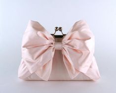 Luxury Bridesmaid Gifts, Bridesmaid Clutch, Silk Clutch, Bow Wedding, Bow Clutch, Bridesmaid Clutches, Bridal Handbags, Wedding Bags, Wedding Clutch