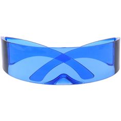 Description Measurements Shipping Futuristic shield sunglasses featuring a curved mono lens in fun color tinted hues. Compelte with stylishly wide arms, these bold sunglases will add a pop of color to your costumes and photobooth pictures. Made with a plastic based frame, double barrel hinges, and 100% UV protected lenses. Lens Width: 75mm Nose Bridge: 18mm Lens Height: 41mm Total Width: 139mm Free Shipping Over $25 For USA Domestic Customers Click Here For International Shipping Details Futuristic Plastic Shield Sunglasses With Uv Protection, Blue Plastic Shield Sunglasses For The Beach, Blue Plastic Shield Sunglasses For Beach, Blue Plastic Shield Sunglasses For Summer, Summer Blue Plastic Shield Sunglasses, Blue Plastic Shield Sunglasses With Uva Protection, Blue Shield Sunglasses For Summer, Blue Polycarbonate Shield Sunglasses For Summer, Summer Blue Shield Sunglasses