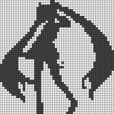 a cross - stitch pattern with an image of a man on a bicycle in the middle