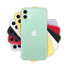 the new iphone 11 is shown in various colors