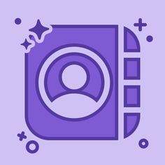 a purple icon with the letter q on it