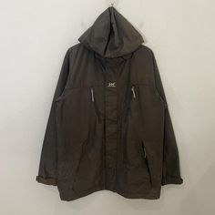 [DESCRIPTION] Please read the description first before buy my items‼️‼️ Vintage Helly Hansen Hoodies Jacket Size on tag : L Tag says L,fits like XL (please refer the actual measurements given and compare it with best fitting clothes,by using the size on tag is not always accurate) All in good condition [MATERIAL] Polyester  [MEASUREMENT] Measurement:  armpit to armpit : 24.5 inches  Back collar to bottom : 29 inches Sleeve length from under armpit to end of cuff : 21.5 inches [CONDITION] - All i Sporty Hooded Parka With Zipper Closure, Hooded Khaki Utility Jacket For Hiking, Sporty Khaki Hooded Outerwear, Khaki Long Sleeve Hooded Jacket For Hiking, Utility Hooded Parka With Zipper Closure, Vintage Windbreaker With Detachable Hood, Vintage Windbreaker With Detachable Hood For Outdoor, Vintage Parka With Detachable Hood For Streetwear, Urban Hooded Outerwear With Ykk Zipper