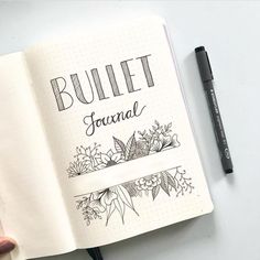 Bullet Journal Bullet Journal Front Page, Journal D'inspiration, Bullet Journal 2020, Bullet Journal Cover Page, Bullet Journal Notes, Bullet Planner, Bullet Journal Mood