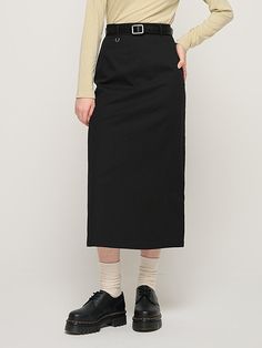 Composition : 100% CottonColor: BlackCountry of Origin : KOREA Midi Skirt Pencil, Skirt Black, Long Skirt, Midi Skirt, Composition, Pencil, Skirt, Clothes For Women, The Originals