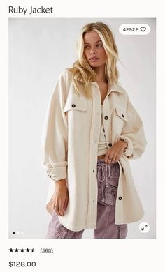 Free People Ruby Jacket, Free People Jacket, Free People Denim, Oversized Jacket, Knit Jacket, Crop Jacket, Quilted Jacket, Oversized Shirt, Hoodie Jacket