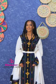 Handmade Ethiopian traditional women dress (Tilf) Traditional White Handwoven Dress, Traditional Long Sleeve Habesha Kemis, Kaftan With Woven Motifs For Traditional Ceremonies, Embroidered Habesha Kemis For Traditional Ceremonies, Traditional Women Dress, Ethiopian Traditional Dress, Traditional Women, Habesha Kemis, Arlington Va